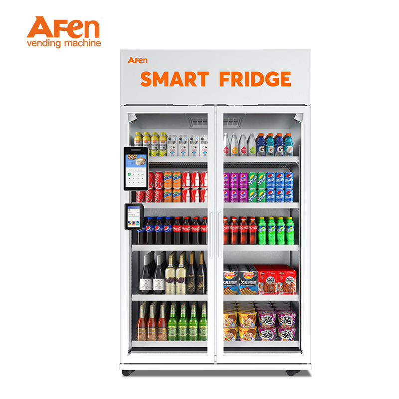 AF-CFZ-1000L Smart fridge vending machine Select multiple items at once